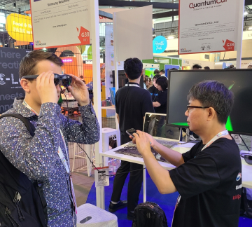 At Viva Technology, Europe's largest startup exhibition, Samsung Electronics' in-house venture, C-Lab, showcased the implementation process of Relumino.